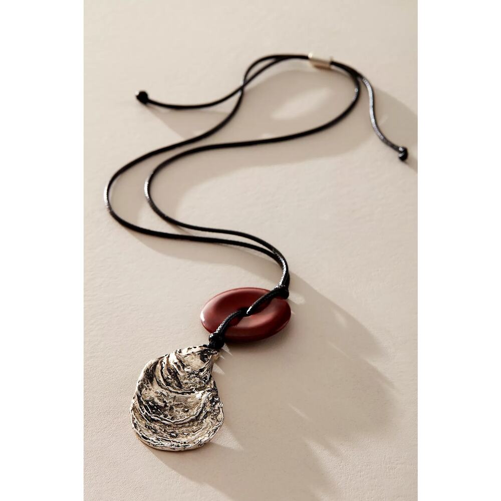 Free People Waterhouse Long Pendant Necklace Firecracker NWT Western Bohemian - Picture 2 of 9